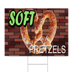 Soft Pretzels Sign