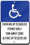 South Florida Handicap Reserved Sign