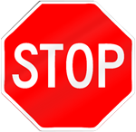 Stop Sign Shaped Magnet