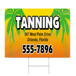 Tanning Service Sign