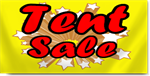 Tent Sale Banners - Yellow