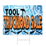 Tool Truckload Sale Sign