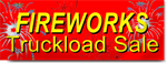 Fireworks Truckload Sale Banners