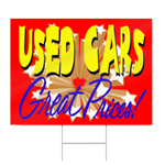 Used Cars Sign