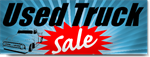 Used Truck Sale Banners