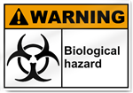 Biological Hazard Warning Sign