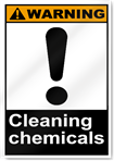 Cleaning Chemicals Warning Signs