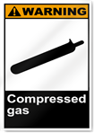 Compressed Gas Warning Signs