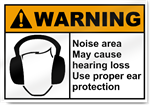 Noise Area May Cause Hearing Loss Warning Signs