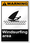 Windsurfing Area Warning Signs