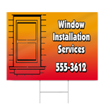 Window Installation Services Sign