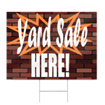 Yard Sale Sign